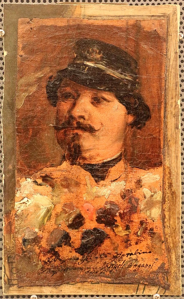 Ritratto di Angelo Inganni - Galleria d'Arte Moderna, Genova